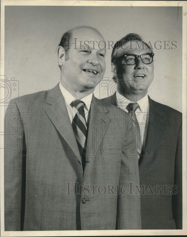 1972 Roy Roberts and Jeff Hug pose-Historic Images
