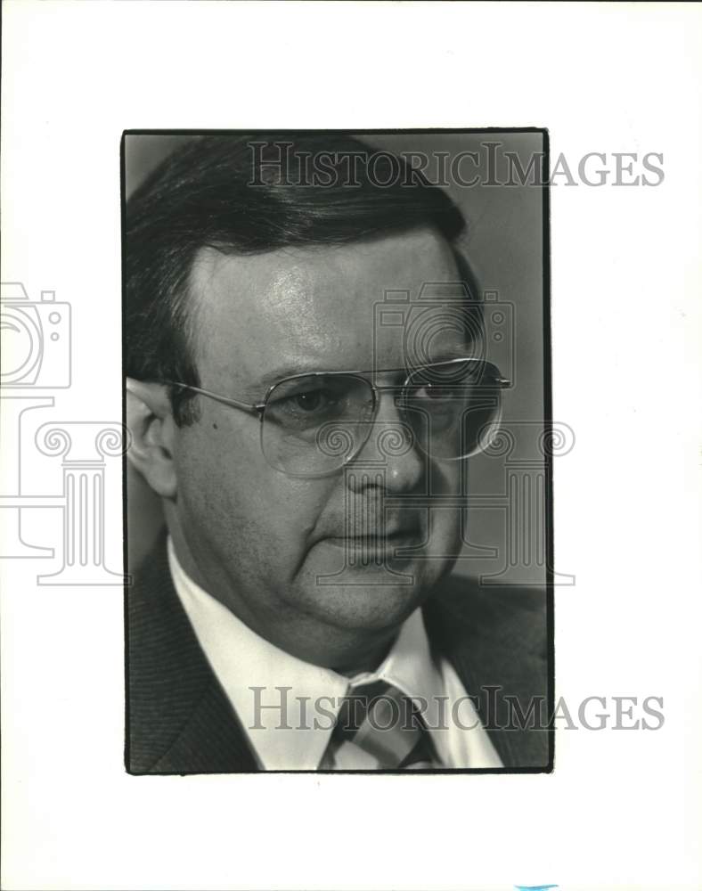 1987 Louisiana Tech University vice president Dr. Dan Reneau - Historic Images