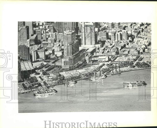1989 Press Photo Riverfront Development Plan in New Orleans - noc35111-Historic Images