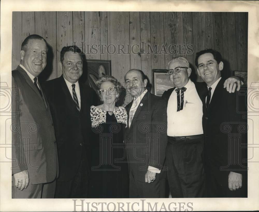 1965 Guests at the Sam Reeks Dinner at the Hilton Inn. - Historic Images