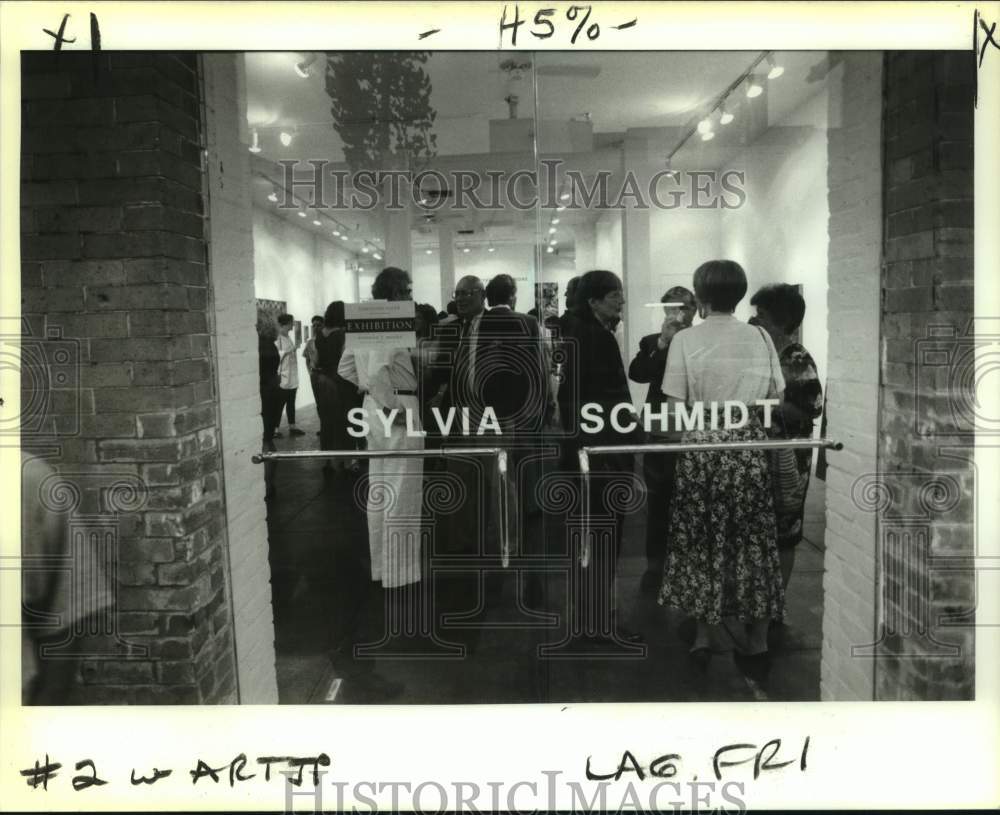 1991 Sylvia Schmidt Gallery During Show, New Orleans - Historic Images