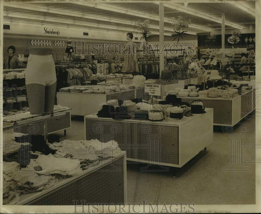 1964 Press Photo Shainberg Department Store, Interior - Historic Images