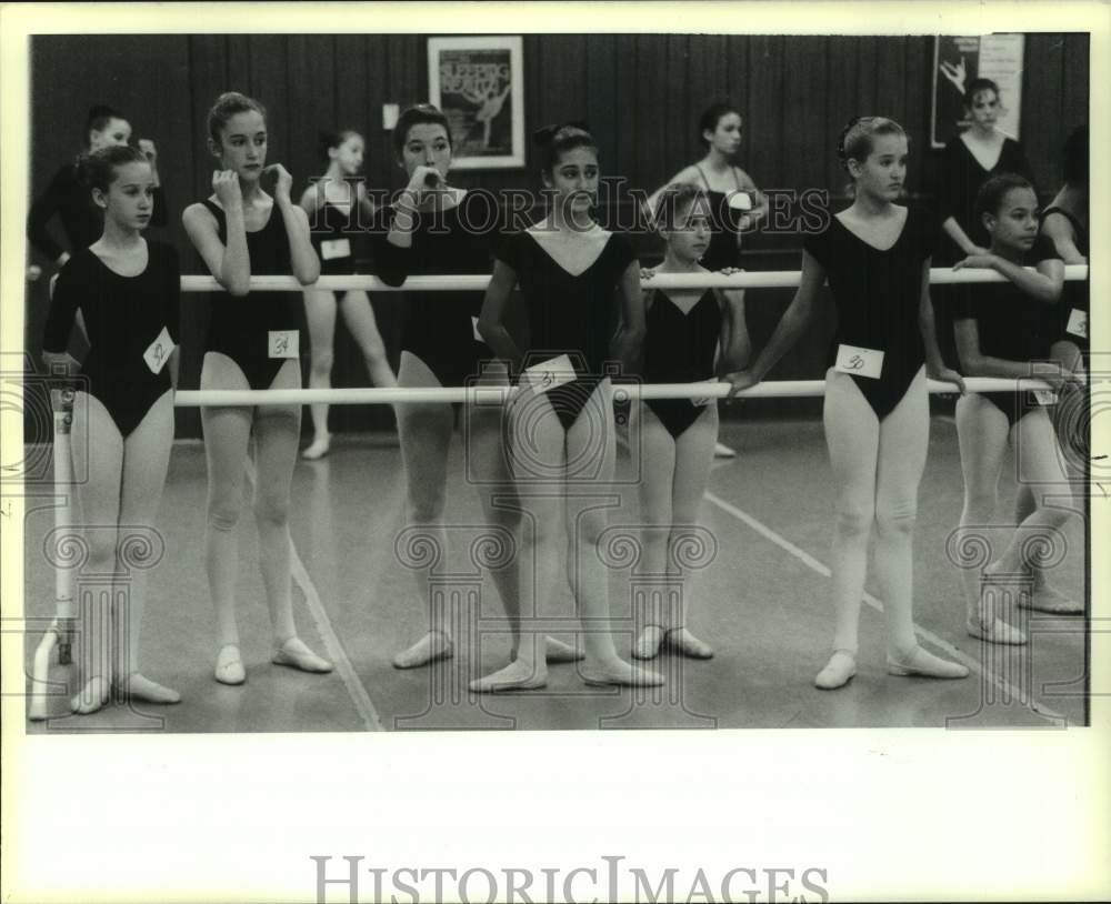 1991 Ballerinas Tryout for School of American Ballet&#39;s Program - Historic Images