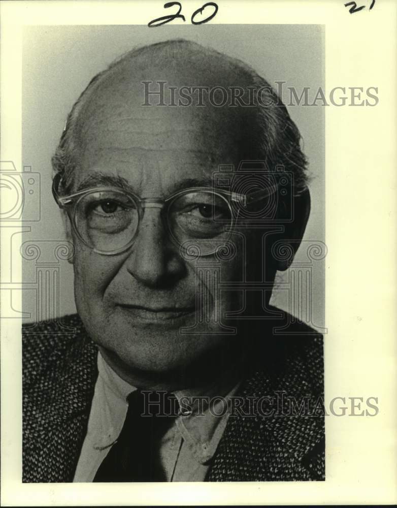 1979 Press Photo Walt W. Rostow, Presidential Adviser, Head Shot - Historic Images