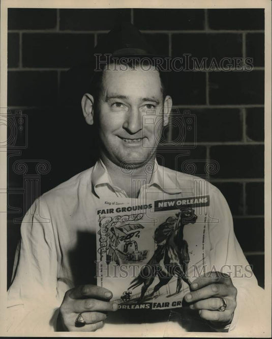 Press Photo Horse trainer V.R. Wright - noc40608- Historic Images
