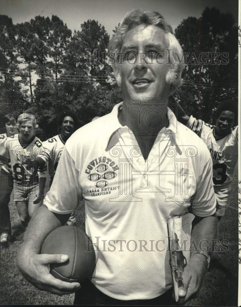 1978 Press Photo Covington&#39;s football Jack Salter...more than a coach - Historic Images