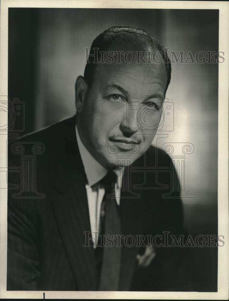 1965 Press Photo Robert Sarnoff, NBC Chairman of Board - noc43372 - Historic Images
