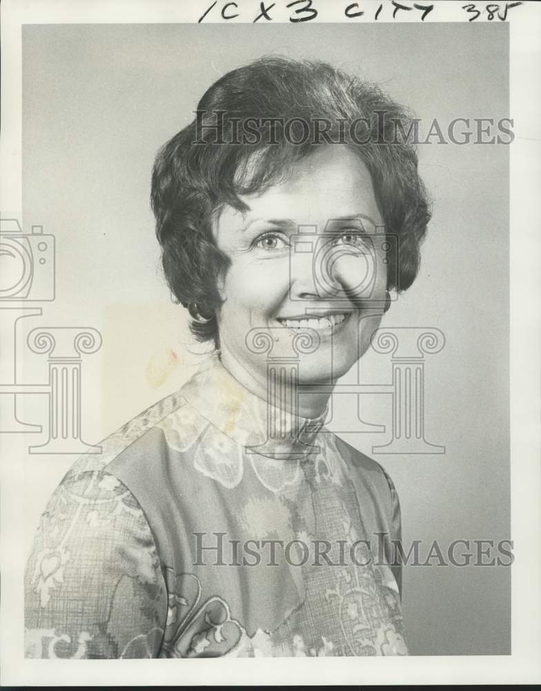 1974 Mrs. James H. Worrill Jr., Louisiana Heart Association - Historic Images