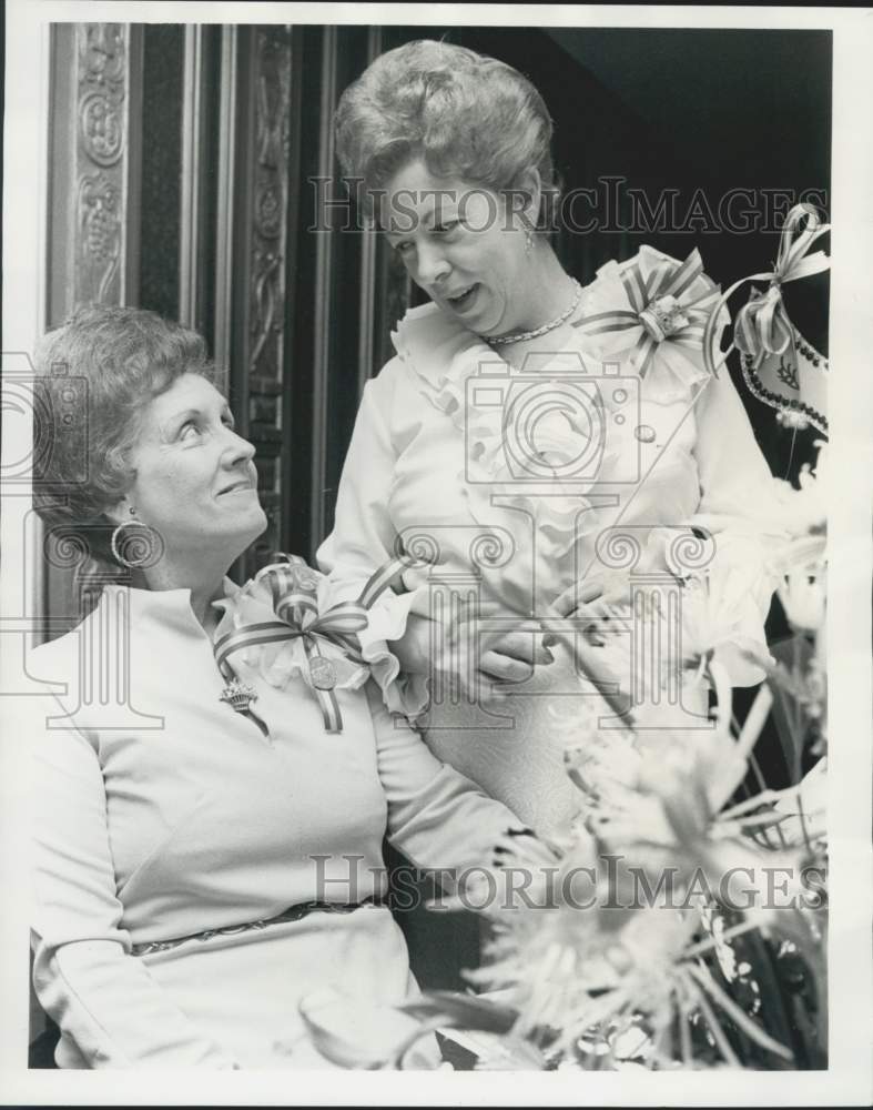 1974 Business and Professional Women - Julia Young, Jean McCarrey - Historic Images