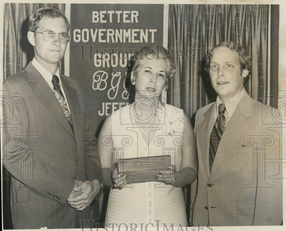 1973 Mrs. Carol R. Woolley, Participants at Better Government Group - Historic Images