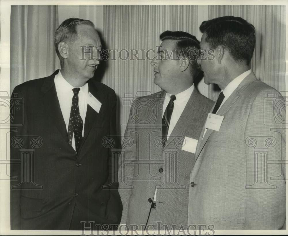 1968 Sam Wilson, architect, with Historical Association principals. - Historic Images