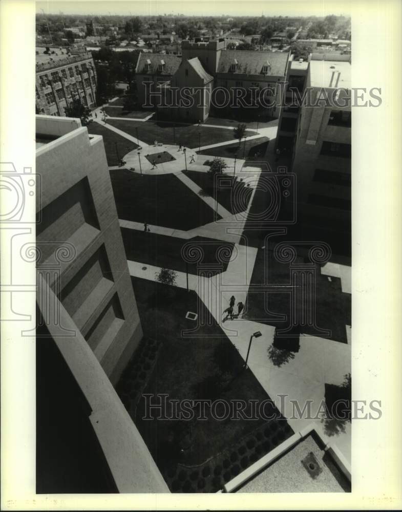 1994 Xavier campus aerial view - Historic Images