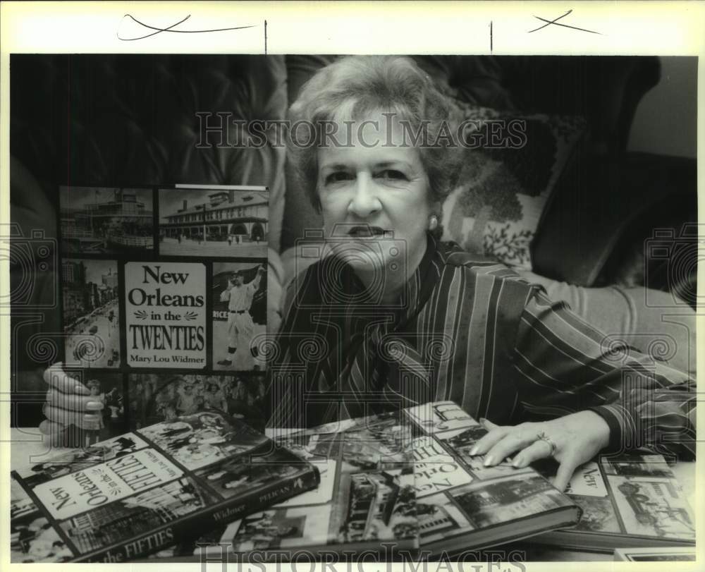 1993 Mary Lou Widmer, Author of three books about New Orleans - Historic Images