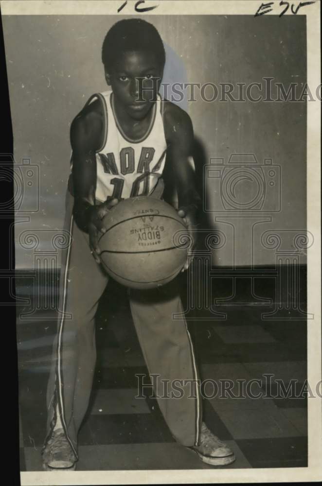 1973 Press Photo Basketball - Anthony Wells attends National Biddy Tournament - Historic Images