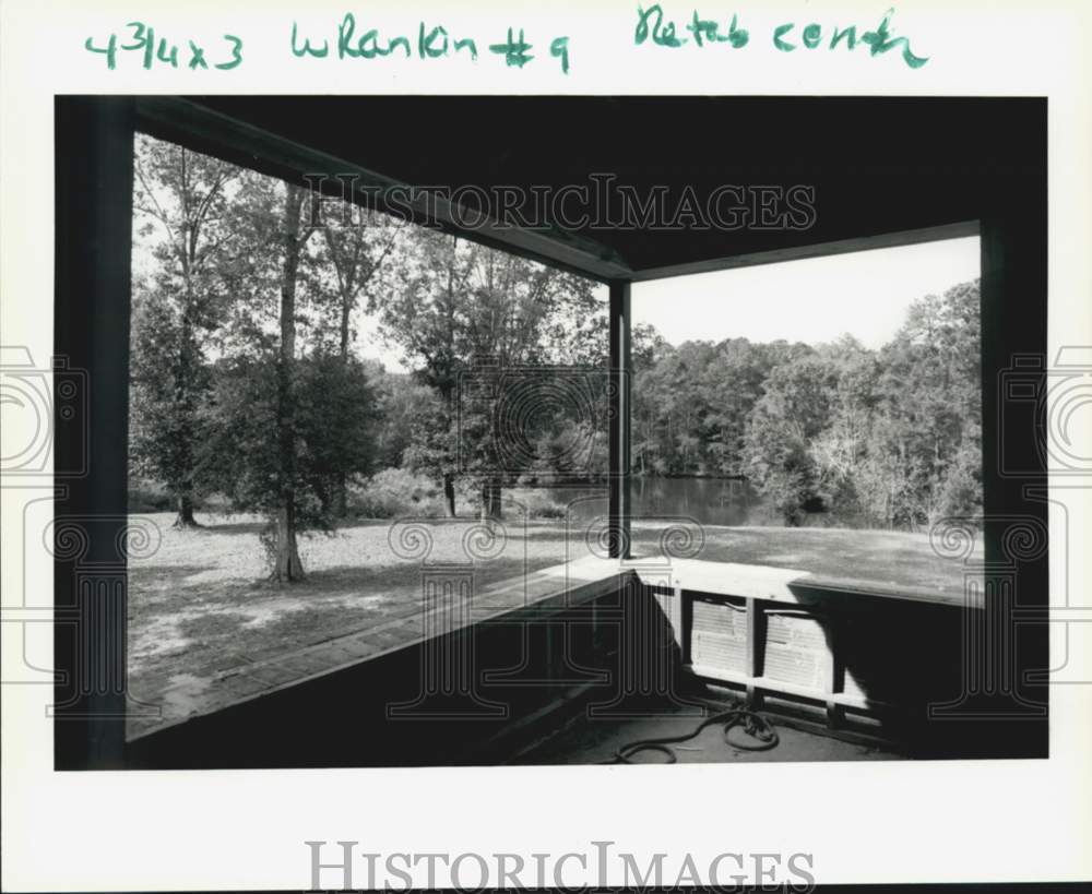 1991 Southwest View from Justin Wilson home looking over Cane Bayou - Historic Images