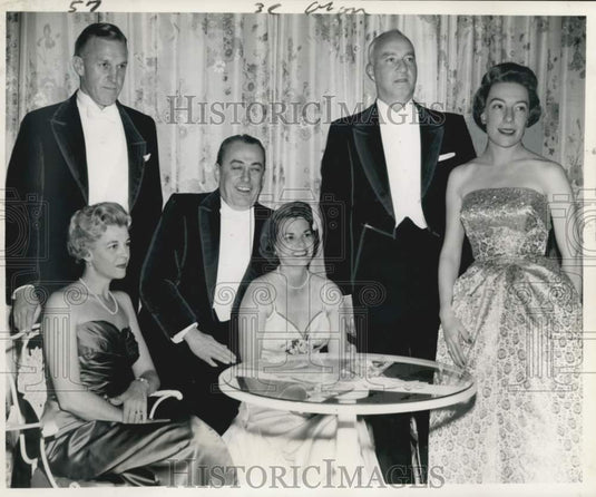 1960 Attendees at the "Les Girls' dance party-Historic Images