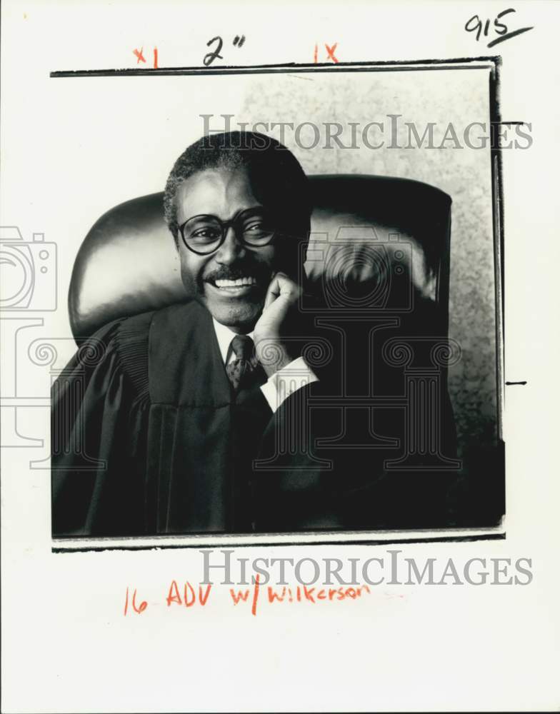 1986 Walter J. &quot;Jeff&quot; Wilkerson, Candidate for Civil District Court - Historic Images