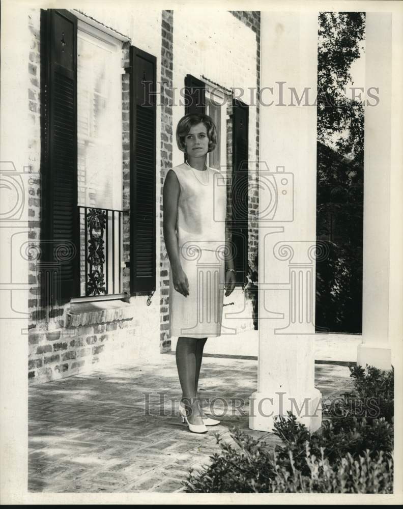 1966 Press Photo Caitlin Short of New Orleans - Historic Images