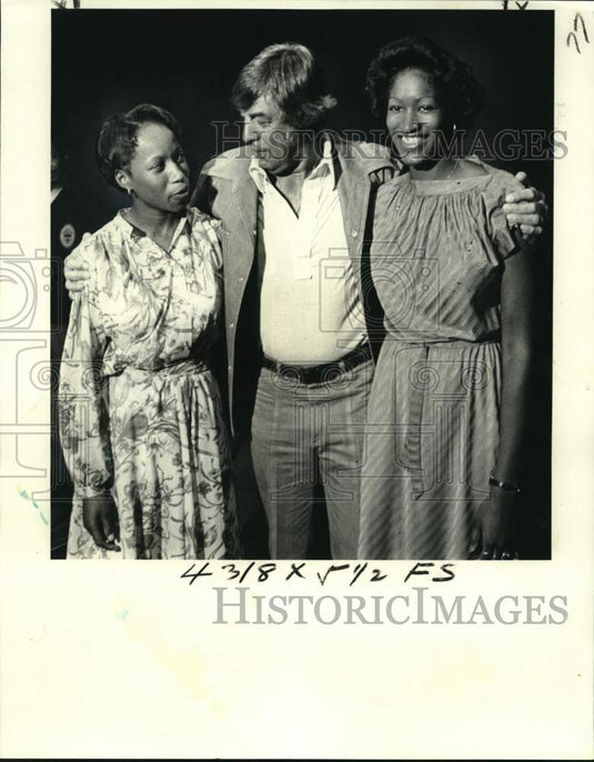 1979 Press Photo Butch van Breda Kolff with New Orleans Basketball Players - Historic Images