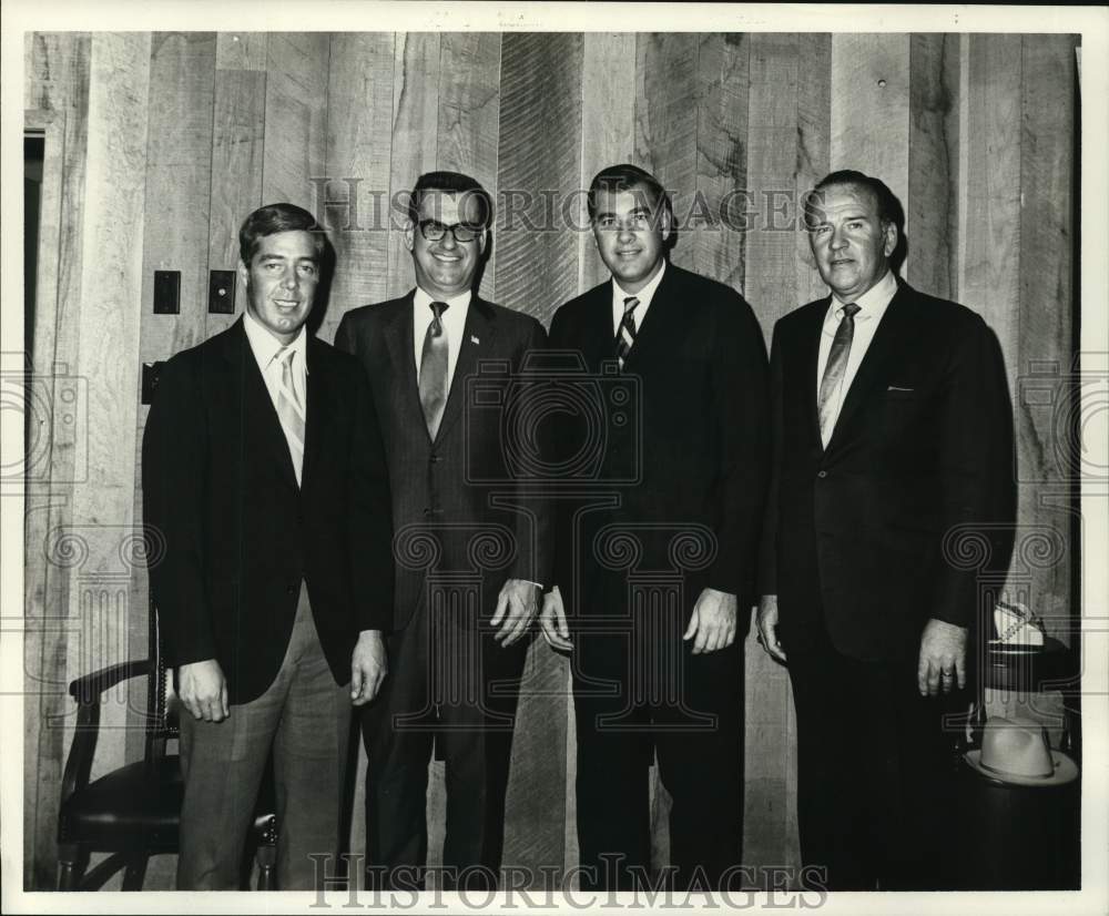 1970 Members of the Lamplighter Club at Las Vegas Night Party - Historic Images