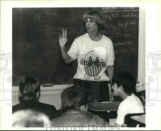 1993 Kitty Warner, Lacoste Elementary School Teacher of the Year - Historic Images