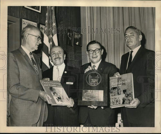 1965 Netherlands officials celebrate Netherlands Day in New Orleans-Historic Images
