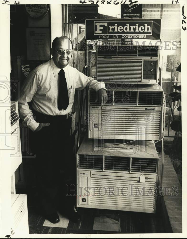 1980 Reno Veillon, Carrollton Refrigeration President in Louisiana - Historic Images