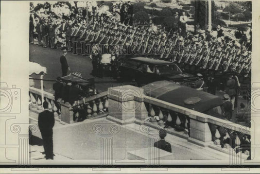 1966 Military leaders carry Hendrik Verwoerd casket in Pretoria-Historic Images