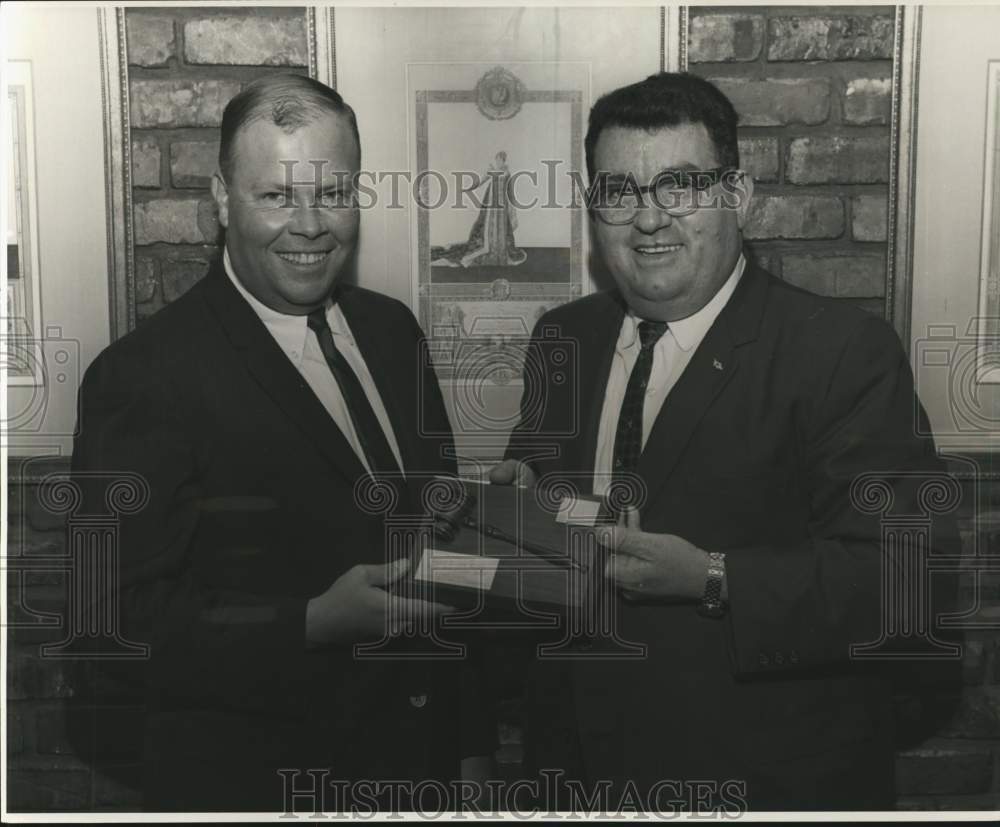 1966 Kelly Van Matre honored by Maruice Grossman in New Orleans-Historic Images