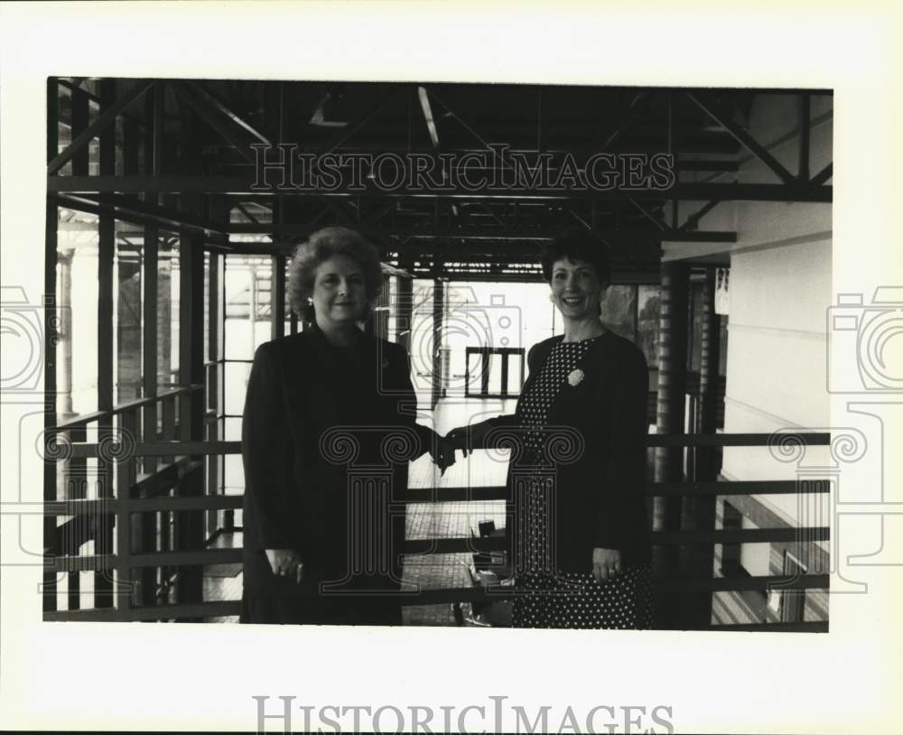 1992 Marie Clesi and Linda Ward of Kenner Professional Women&#39;s - Historic Images