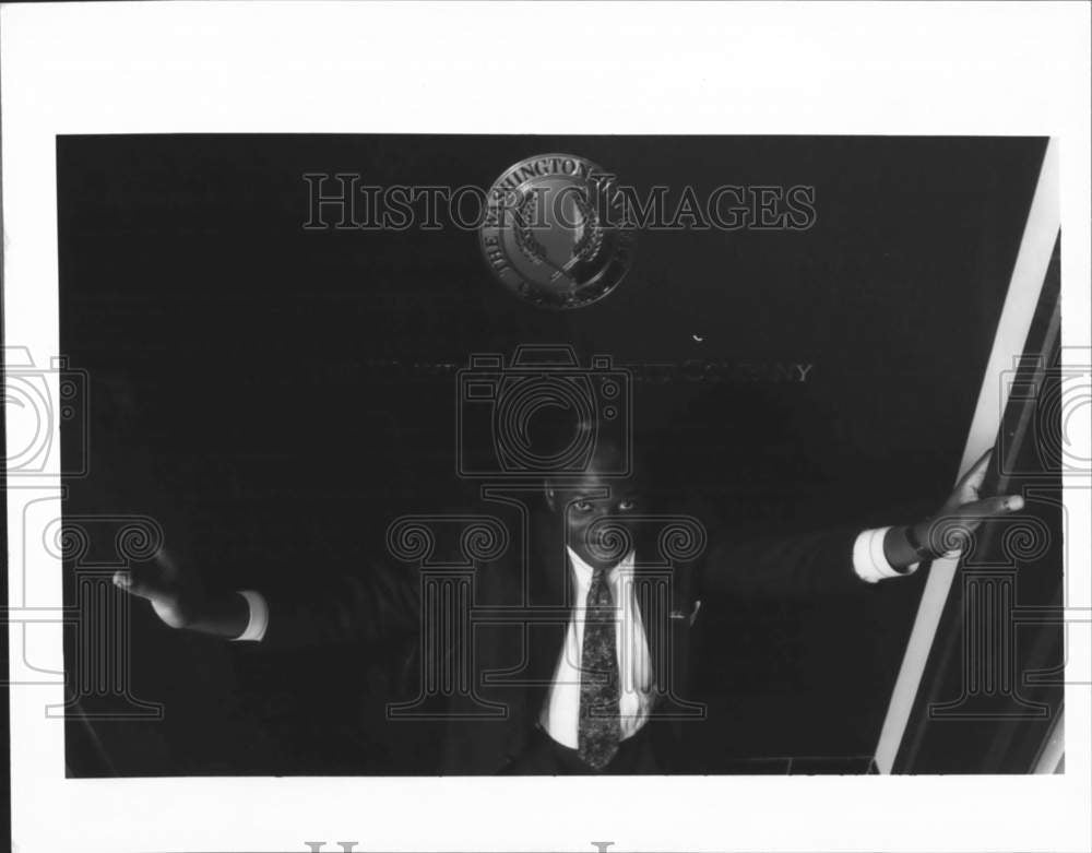 1992 100 Black Men of America, Inc. - Christian Washington, Chairman - Historic Images