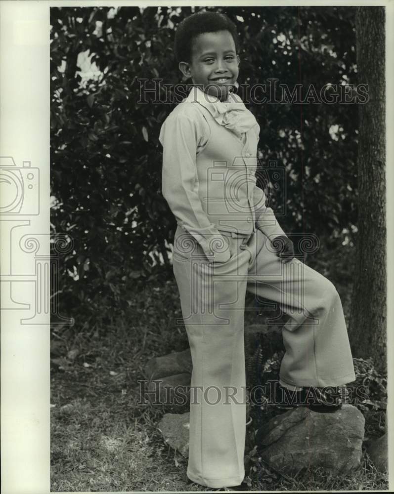 1977 Sickle Cell Anemia Foundation poster child, Daryl Walker - Historic Images