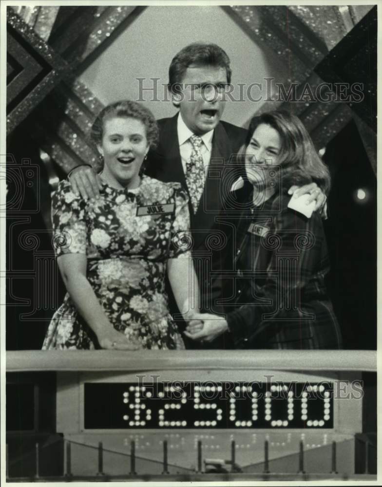 1992 Contestants of the Wheel of Fortune - Historic Images