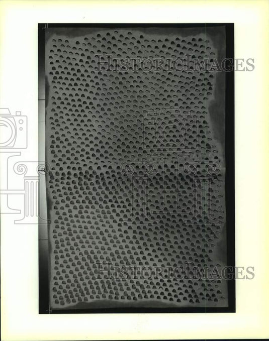 1993 "Waterholes 1976" Art by Terry Weldon during Art Walking Tour - Historic Images