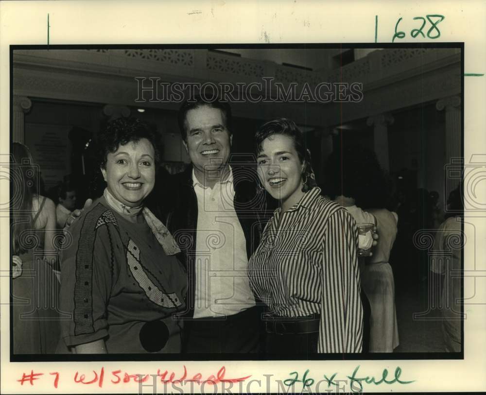 1990 Press Photo New Orleans Museum of Art - Ann Weilbaecher, Other Event Guests- Historic Images