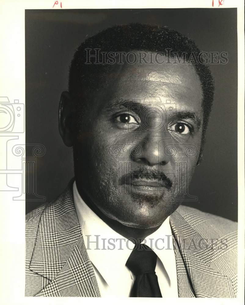 1984 Paul West, School Board Candidate - Historic Images