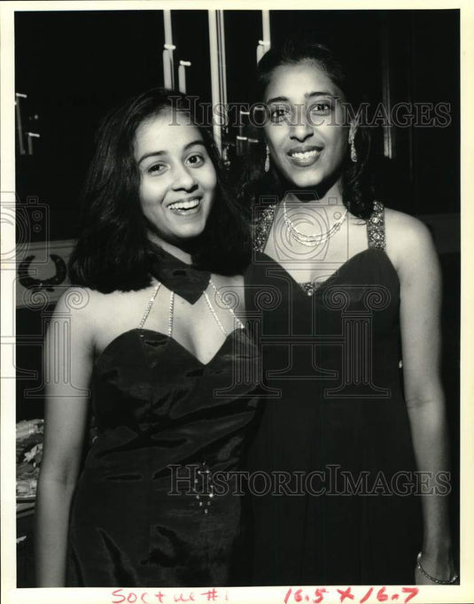 1994 Anjani Sheeth & Pooja Kedia at a Sweet 16 party - Historic Images