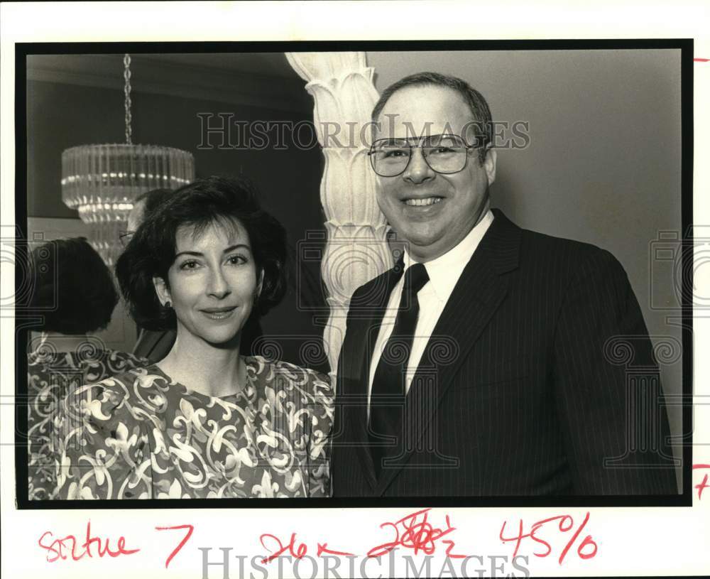 1990 Cathy Shepard, Orin Fosberg at One Enchanted Evening Benefit - Historic Images