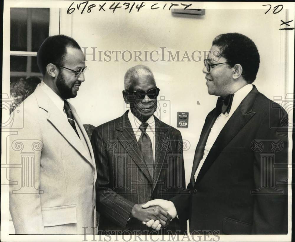 1977 Press Photo Dillard University&#39;s annual Alumni Banquet on Dillard Campus - Historic Images