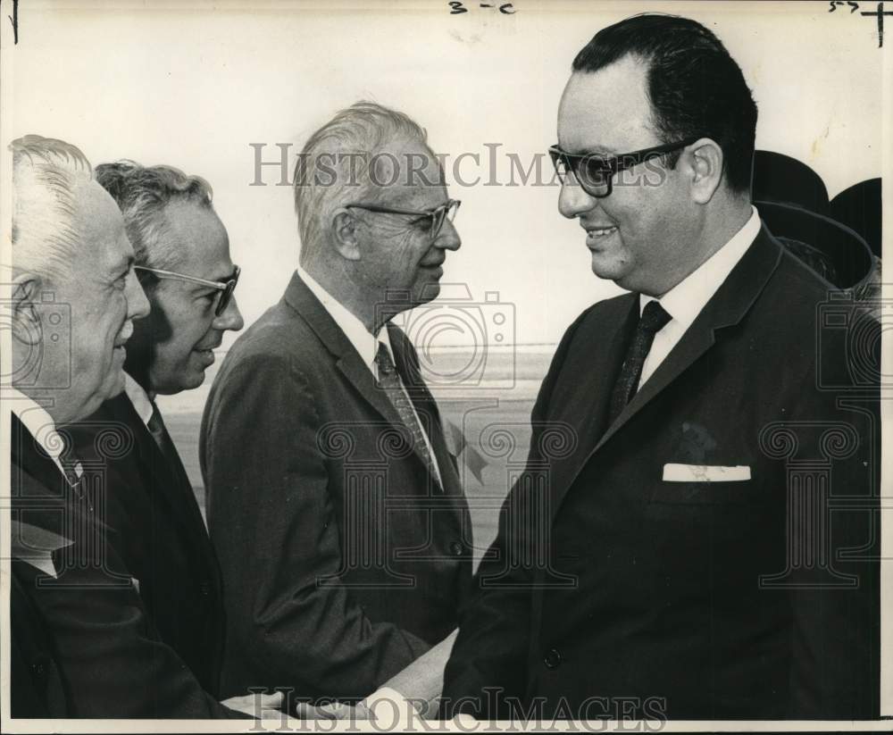 1967 Anastasio Somoza, president-elect of Nicaragua in New Orleans - Historic Images