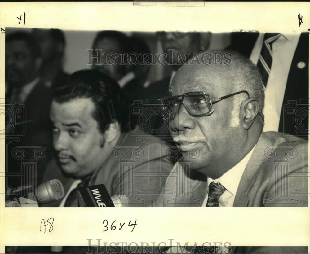 1992 Reverend Dr. Zebadde Bridges Sr. and Rev. Fred Jeff Smithy - Historic Images