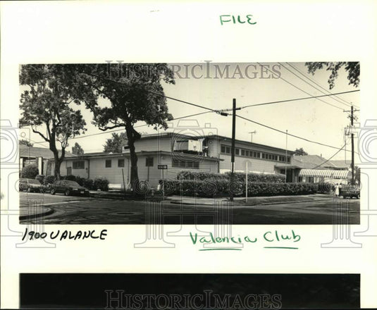 1988 Valencia Club at 1900 Valance - Historic Images