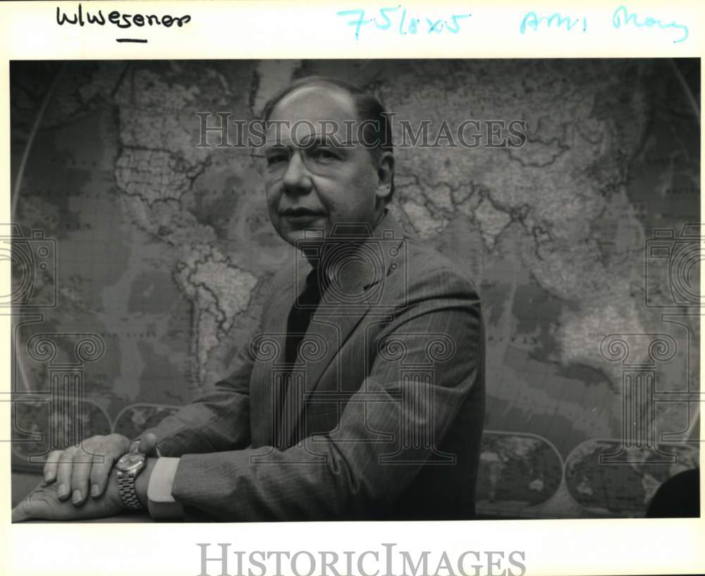 1991 Paul Wegener, vice president of Maher 7 Co Incorporated - Historic Images