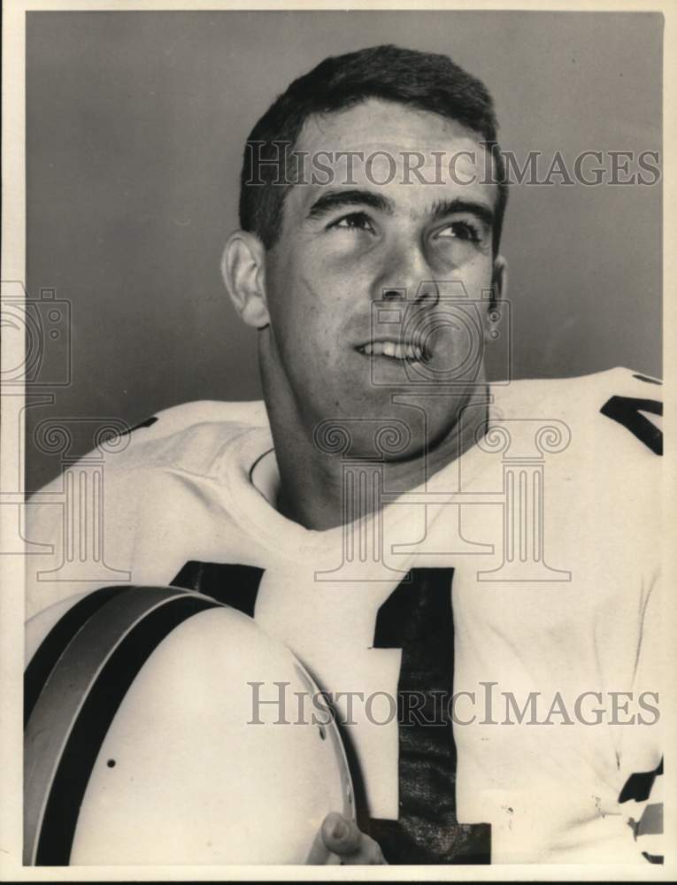 1965 Press Photo Football player Lenny Snow - noc66317 - Historic Images