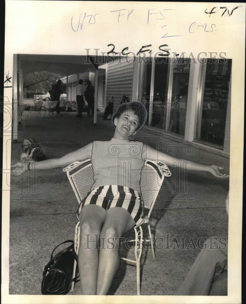 1969 Press Photo Golf - Mrs. Mildred Strate won Colonial Club golf tournament- Historic Images