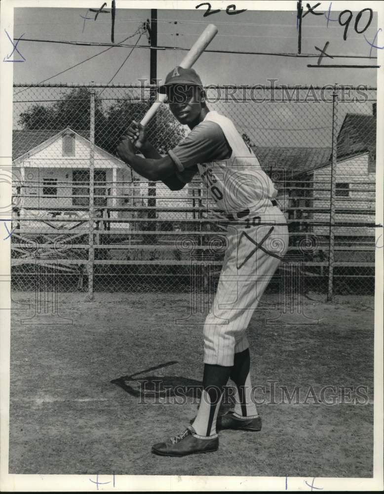 1968 Press Photo Jackie Wallace, baseball player for St. Augustine - noc68360- Historic Images