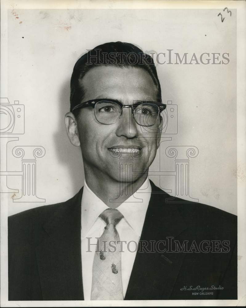 1956 Press Photo W.C. Staiger, Business Executive - noc68835-Historic Images