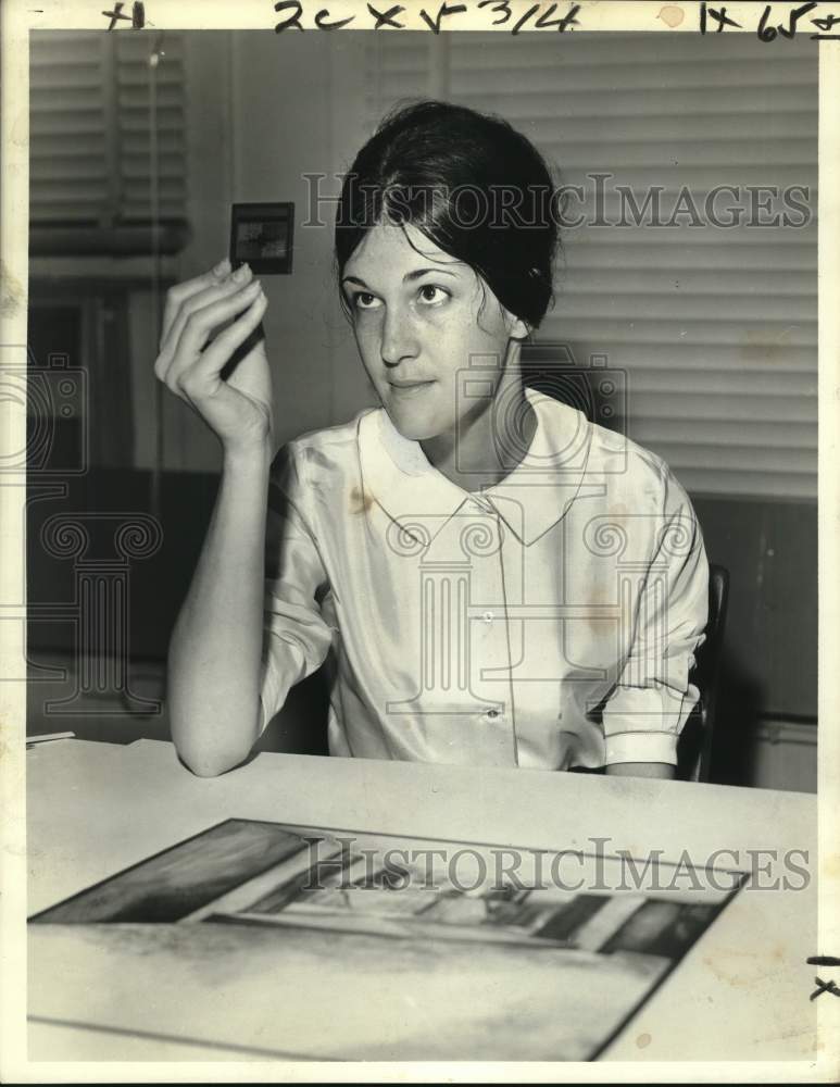 1961 Jo Ellen Standley, Student of Tulane School of Architecture - Historic Images