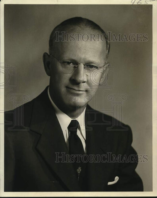 1954 Donald A. Squire, President-American Savings and Loan Institute - Historic Images