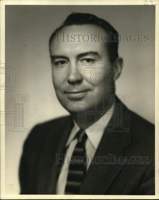 1955 Press Photo Shell Oil's Everett Vilander appointed to New Orleans area - Historic Images